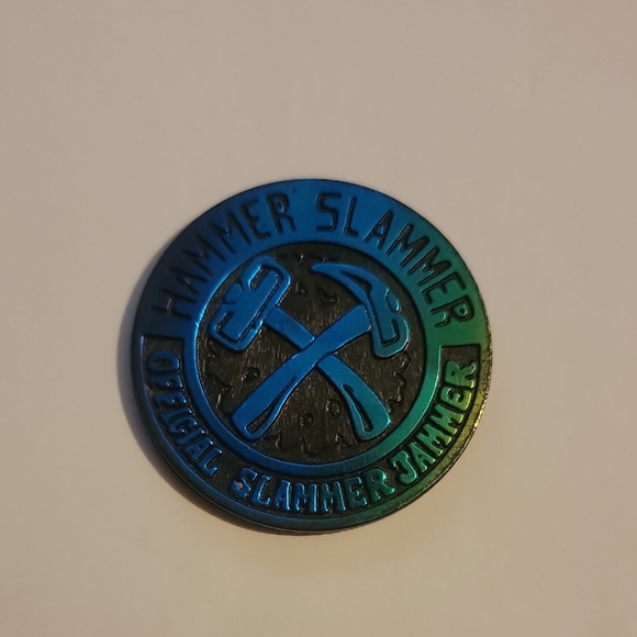 Other - 1990s Hammer Slammer Offical Slammer Jammer Pog